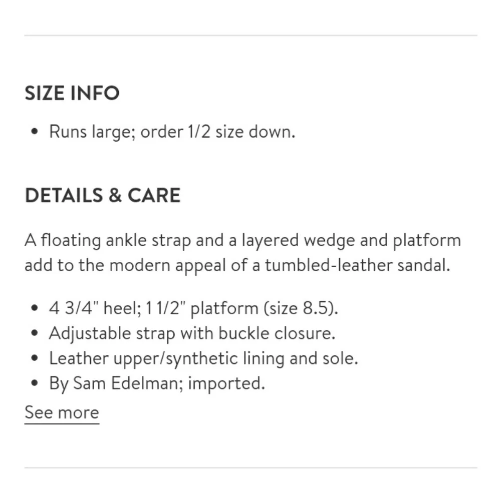 Sam Edelman sandals‎